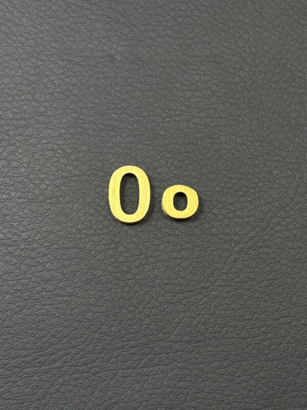 پلاک حرف O - 1