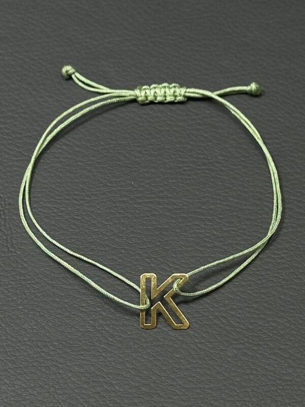 دستبند بافت حرف K - 1