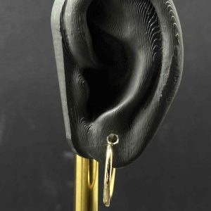 گوشواره حلقه ای ساده