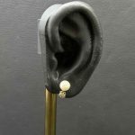 گوشواره مروارید نگین دار