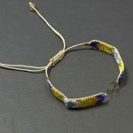 دستبند بافت میوکی نعل