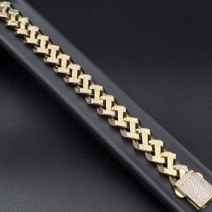 دستبند کارتیه ژاپنی پهن هفت رنگ