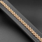 دستبند رولکس سه رج باریک