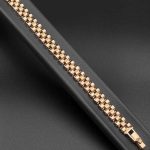 دستبند رولکس سه رج پهن