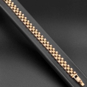 دستبند رولکس سه رج پهن