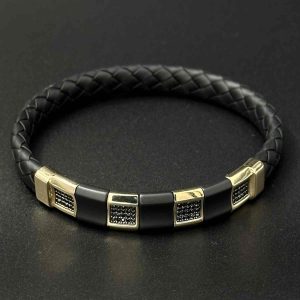 دستبند کشی کائوچو مات ریتم نیمه