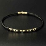 دستبند استیل طرح تک پیچ