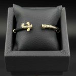 دستبند چرم دوسر شمشیر