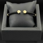 دستبند چرم دوسر پیچ