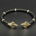 دستبند چرم دوسر شهاب