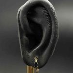 گوشواره تک نگین