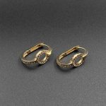 گوشواره مستطیل و دایره