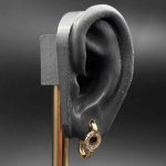 گوشواره مستطیل و دایره