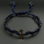 دستبند بافت شاین زرافه