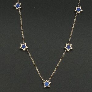 گردنبند پنج ستاره مینا