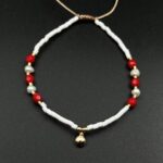 دستبند بافت آویز انار