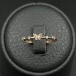 انگشتر پروانه نگین دار