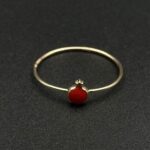 انگشتر انار مینا