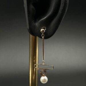 گوشواره میله مروارید