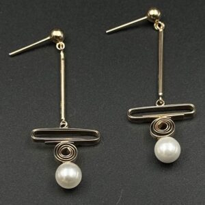 گوشواره میله مروارید