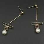 گوشواره میله مروارید