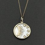 پلاک صدف خورشید و نور