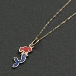 پلاک پری دریایی مینا