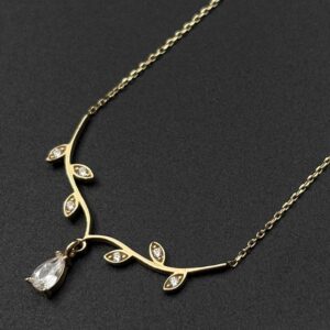 گردنبند ثریا نگین دار