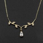 گردنبند ثریا نگین دار