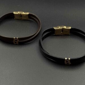 دستبند چرم نیمانی