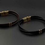 دستبند چرم نیمانی