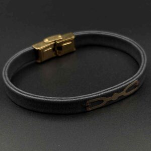 دستبند چرم دستگیره