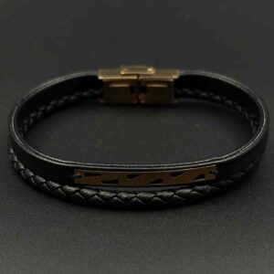 دستبند چرم چهار کوه