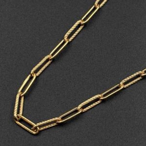 گردنبند هرمس تراش و ساده (اجرت اقتصادی)