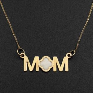 گردنبند mom و ونکلیف مینا