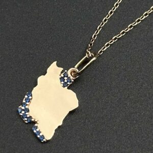 پلاک ایران توپر دریا لاجورد