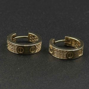 گوشواره کارتیه لاو فول نگین