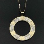 گردنبند کارتیه لاو فول نگین